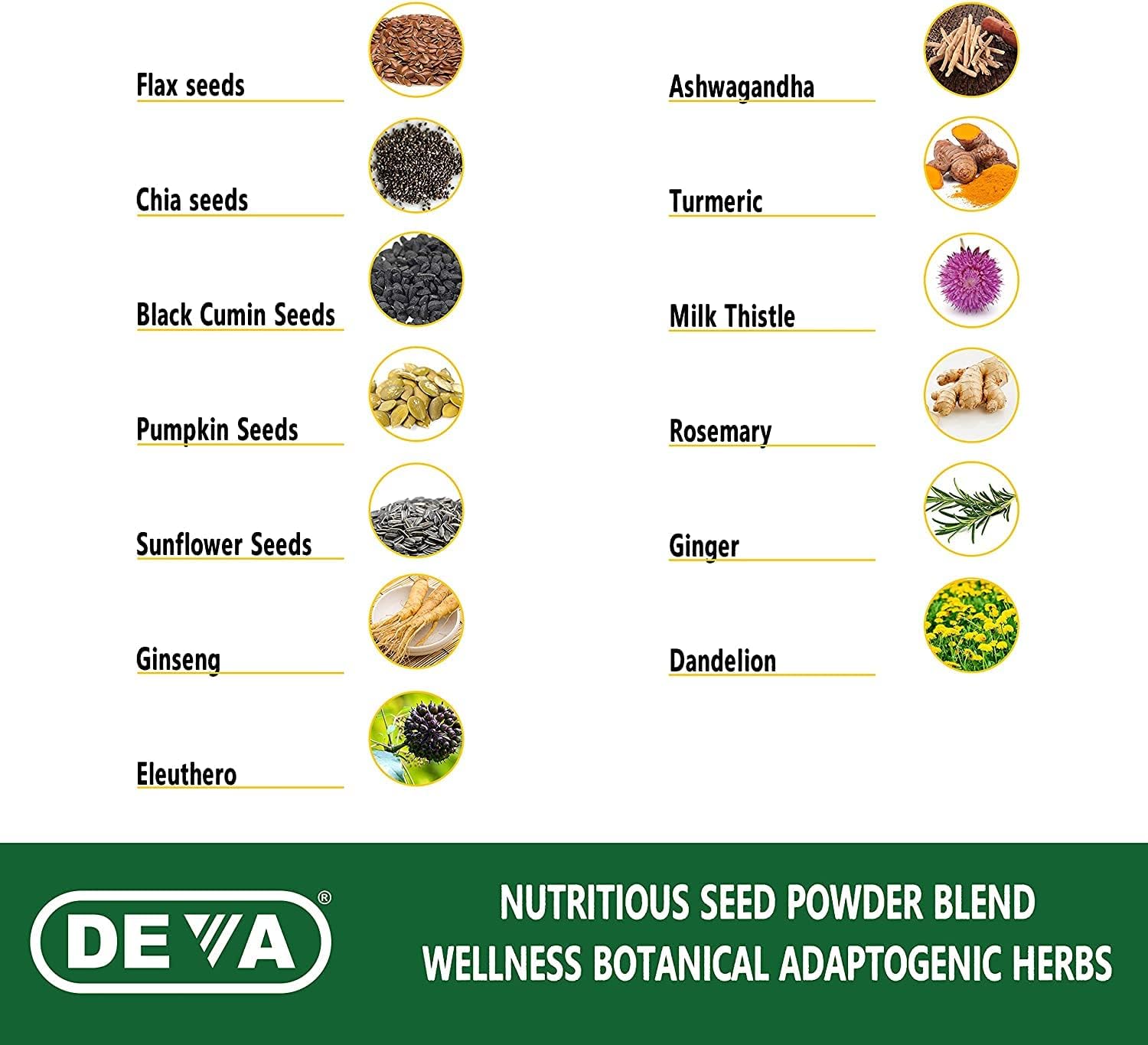 DEVA Tuba Prime Multivitamínico Vegano de Alta Potencia sin Hierro - 90 Comprimidos (2 Paquetes)