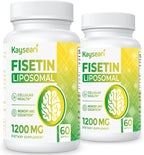 Fisetina Liposomal 1200mg - 120 Cápsulas