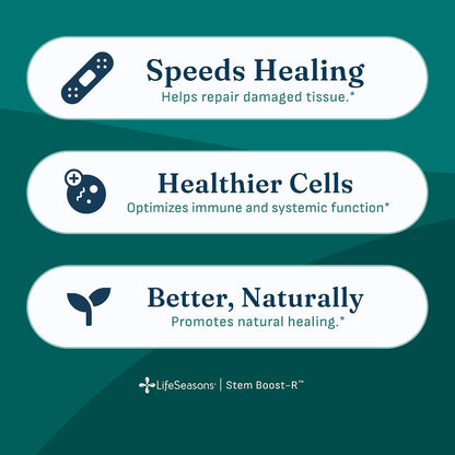LifeSeasons Stem Boost-R - Apoyo a Células – Espirulina: Un alga rica en proteínas, vitaminas y antioxidantes como – Image 2