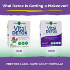Vital Planet Vital Detox - Kit de 14 Días con Cardo Mariano y Quercetina - 56 Cápsulas