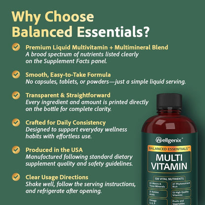 Wellgenix Balanced Essentials – La vitamina A contribuye al mantenimiento de la visión normal. – Image 5