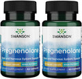 Swanson High Potency Pregnenolona 25 mg – 120 Cápsulas (2 Envases de 60)