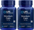 Life Extension Strontium Caps, 750 mg, 90 Cápsulas Vegetales - Pack de 2