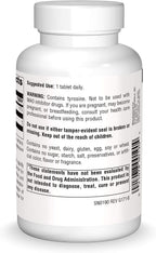 Source Naturals L-Tirosina - Complemento alimenticio de aminoácido libre - 100 comprimidos