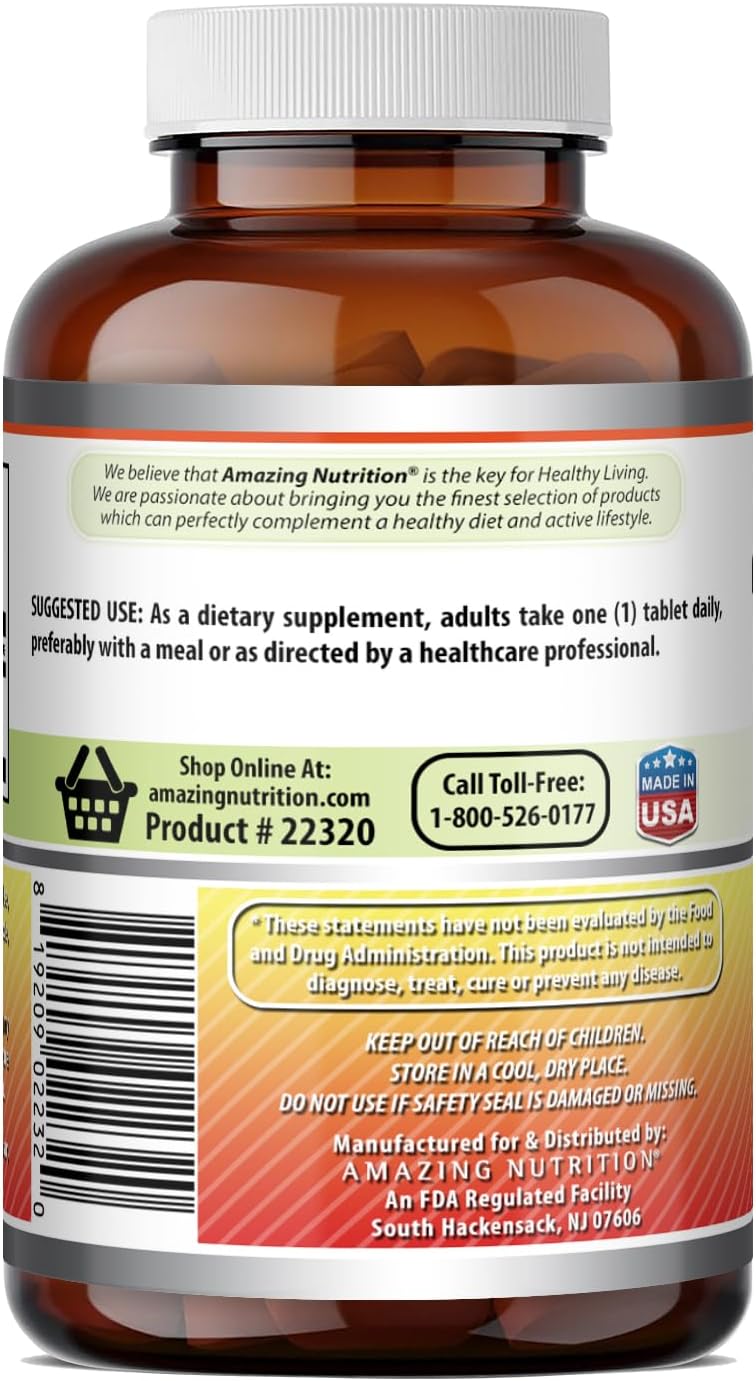 Amazing Formulas Vitamina C 1000 mg por dosis, 120 Comprimidos