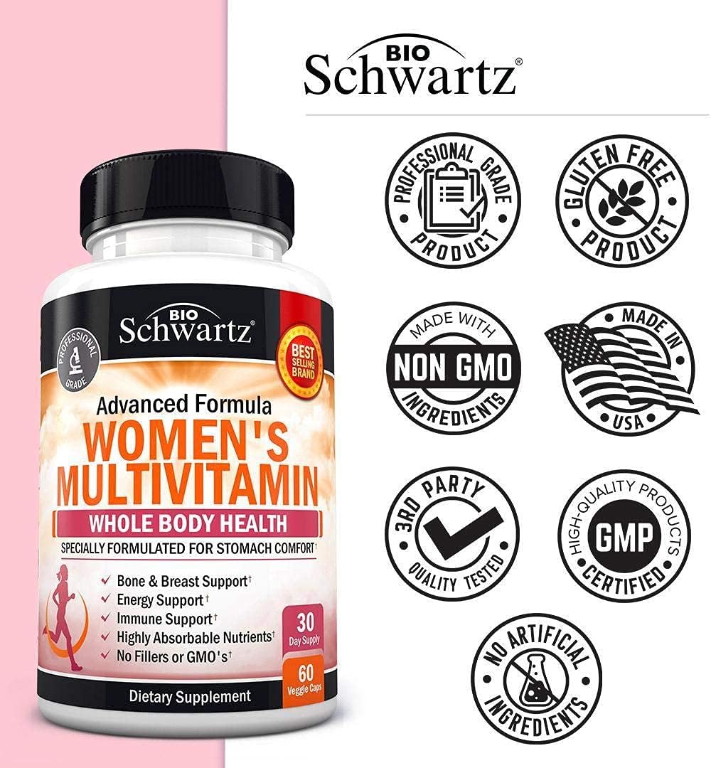 Multivitamínico para Mujeres con Vitamina D3 - BioSchwartz