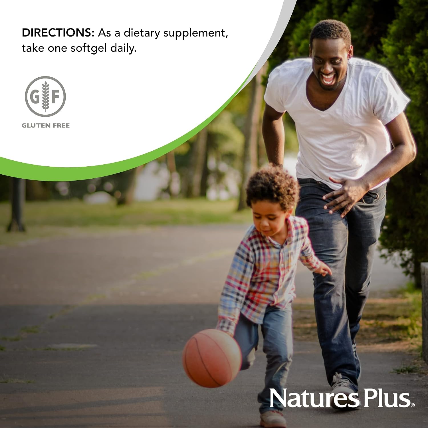 NaturesPlus Vitamina E 400 IU con Tocoferoles Mixtos, 60 Cápsulas Blandas