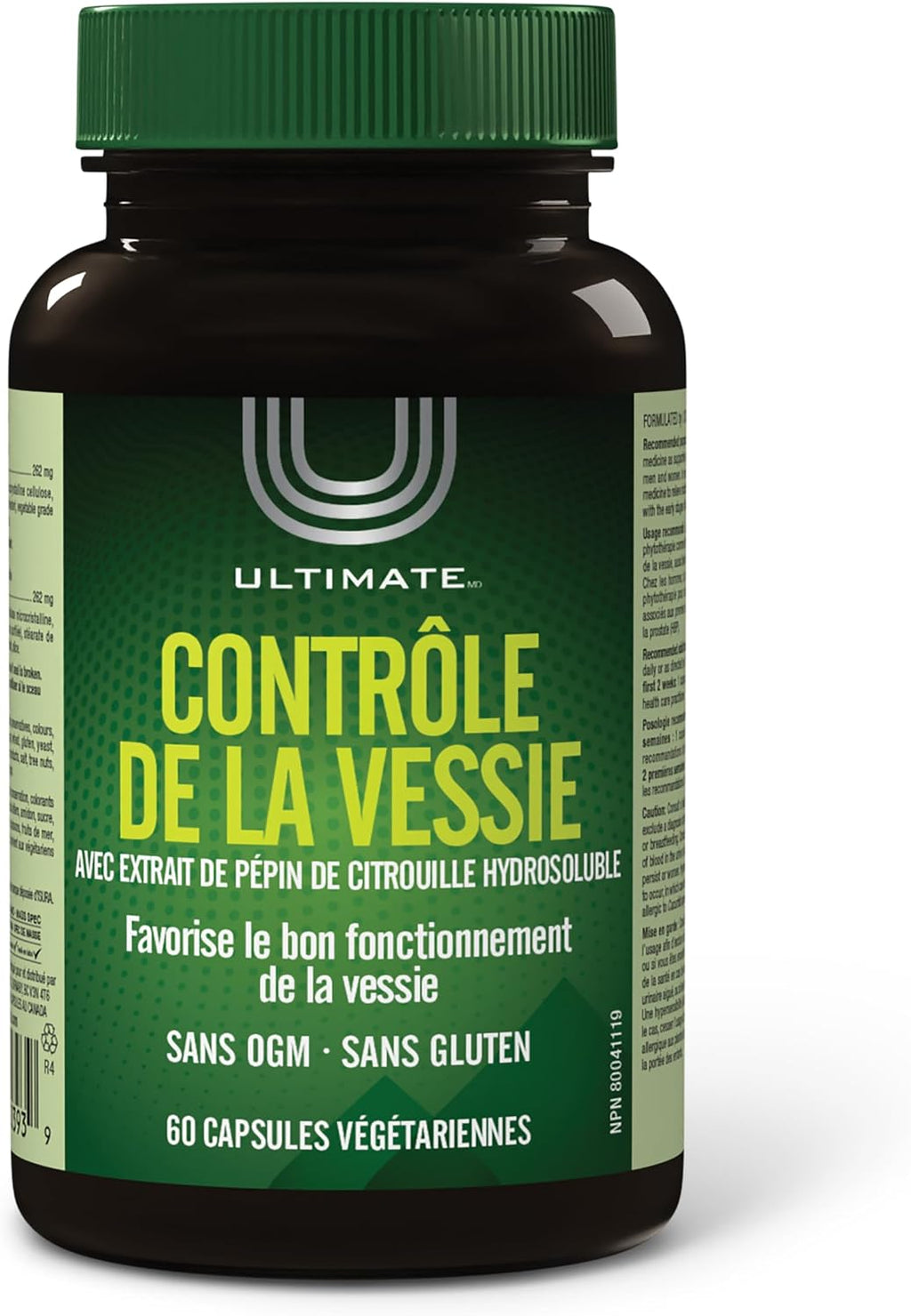 Brad King's Ultimate Bladder Control, 120 Cápsulas Vegetales
