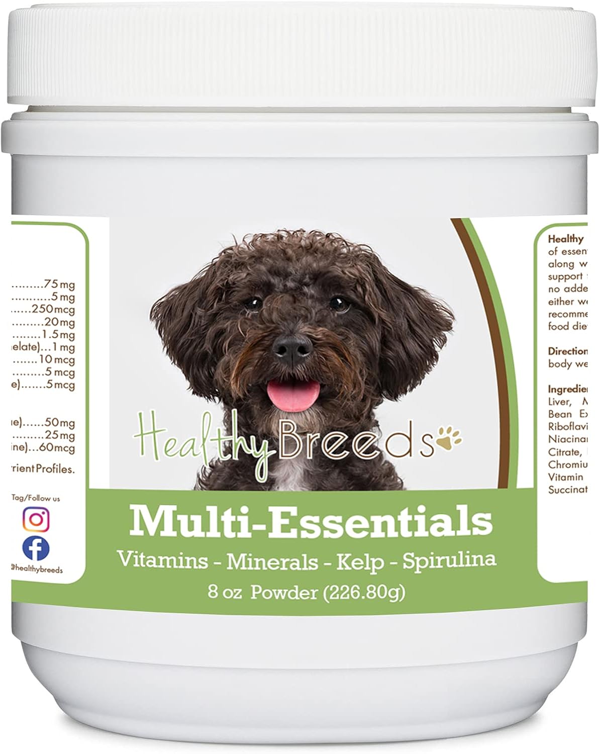 Healthy Breeds Schnoodle Multi-Essentials Powder for Dogs - 227 g
