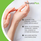 Natures Plus Hair, Skin & Nails - 60 Comprimidos Veganos