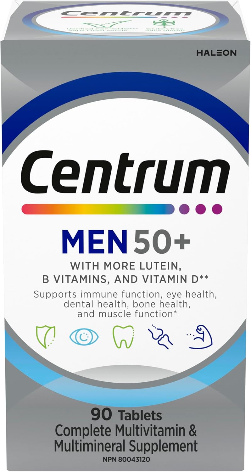 Centrum for Men 50+, 90 Tablets