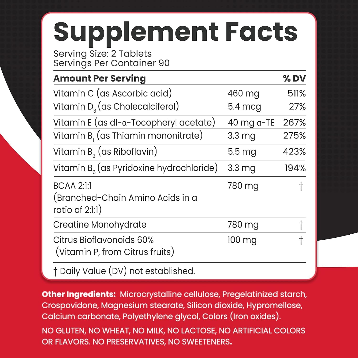 Multivitamínico con Creatina y BCAA para Cardio – Protección Cardíaca y Recuperación Muscular