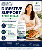 Gallbladder Formula Elite – Sales Biliares, Taurina y Enzimas Digestivas para la Digestión de Grasas – 90 Cápsulas
