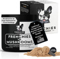Frenchies vs Mushrooms - Turkey Tail Mushroom for Dogs, Omega-3 & Turmeric | Immune support Mushroom Supplement For Dogs. Helps with digestion, allergies, longevity, lumps & bumps. Frenchie optimized.