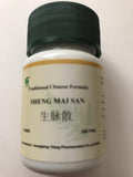 Sheng Mai San – Sheng Mai Yin, Sheng Mai Pian, Píldora del Gran Pulso, 200 píldoras