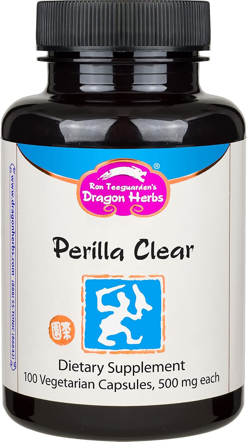 Dragon Herbs Perilla Clear Cápsulas – 60 cápsulas de 500 mg