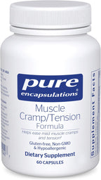 Pure Encapsulations Muscle Cramp/Tension Formula | Suplemento para Calambres Musculares y Tensión | 180 Cápsulas