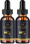 Sonofit Gotas para Acúfenos - Apoyo Auditivo Saludable - 2 Envases
