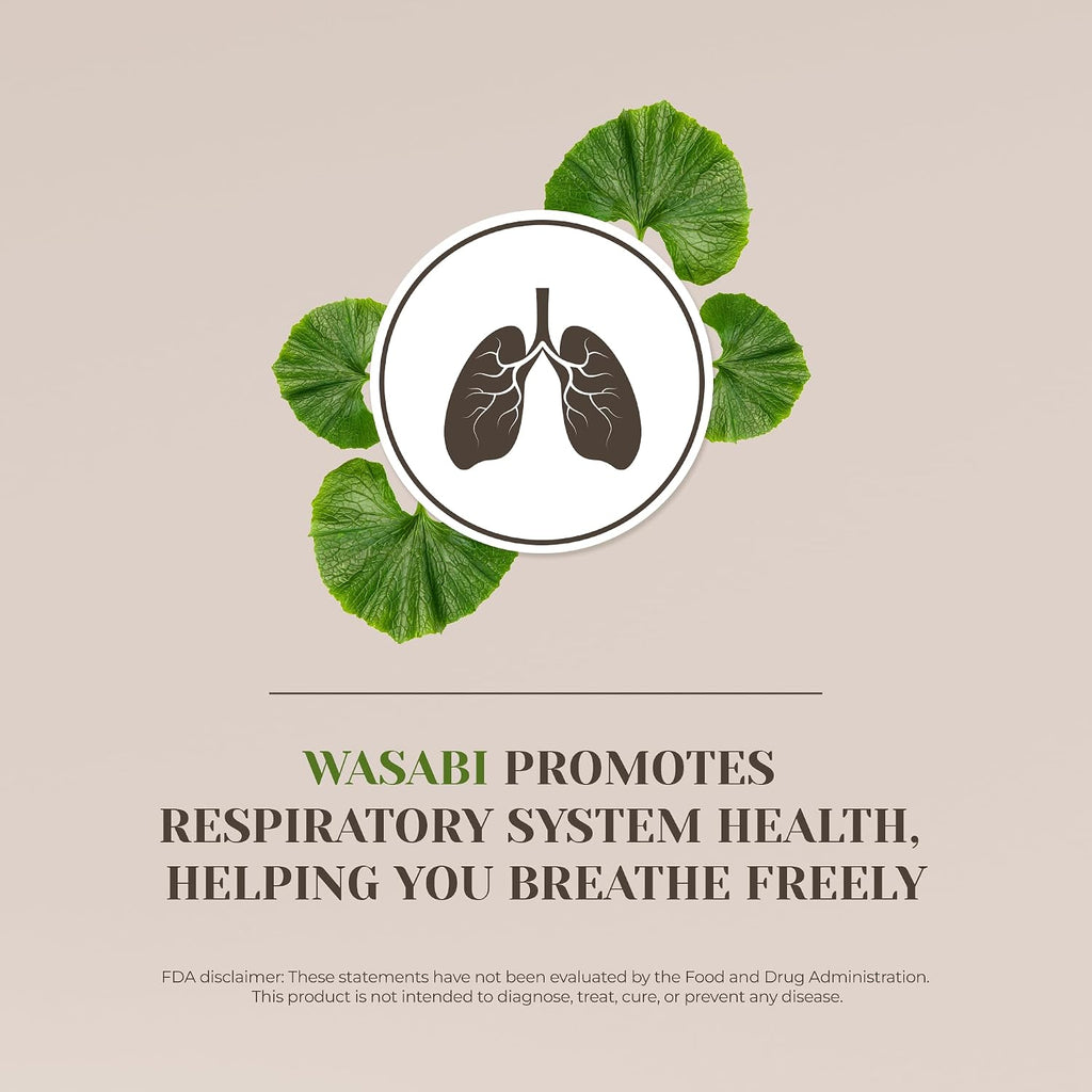 Extracto de Wasabi Natural Sin Alcohol (60 ml) - Garden Organics