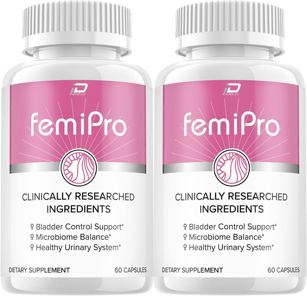 FemiPro Suplemento Probiótico - 120 Cápsulas (2 Envases)