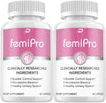 FemiPro Suplemento Probiótico - 120 Cápsulas (2 Envases)