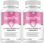 FemiPro Suplemento Probiótico - 120 Cápsulas (2 Envases)