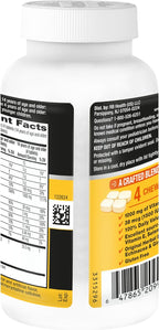 Airborne 1000mg Vitamina C + Zinc Complemento Alimenticio, Comprimidos Masticables Sabor Cítricos, 116 Comprimidos (2 Envases)