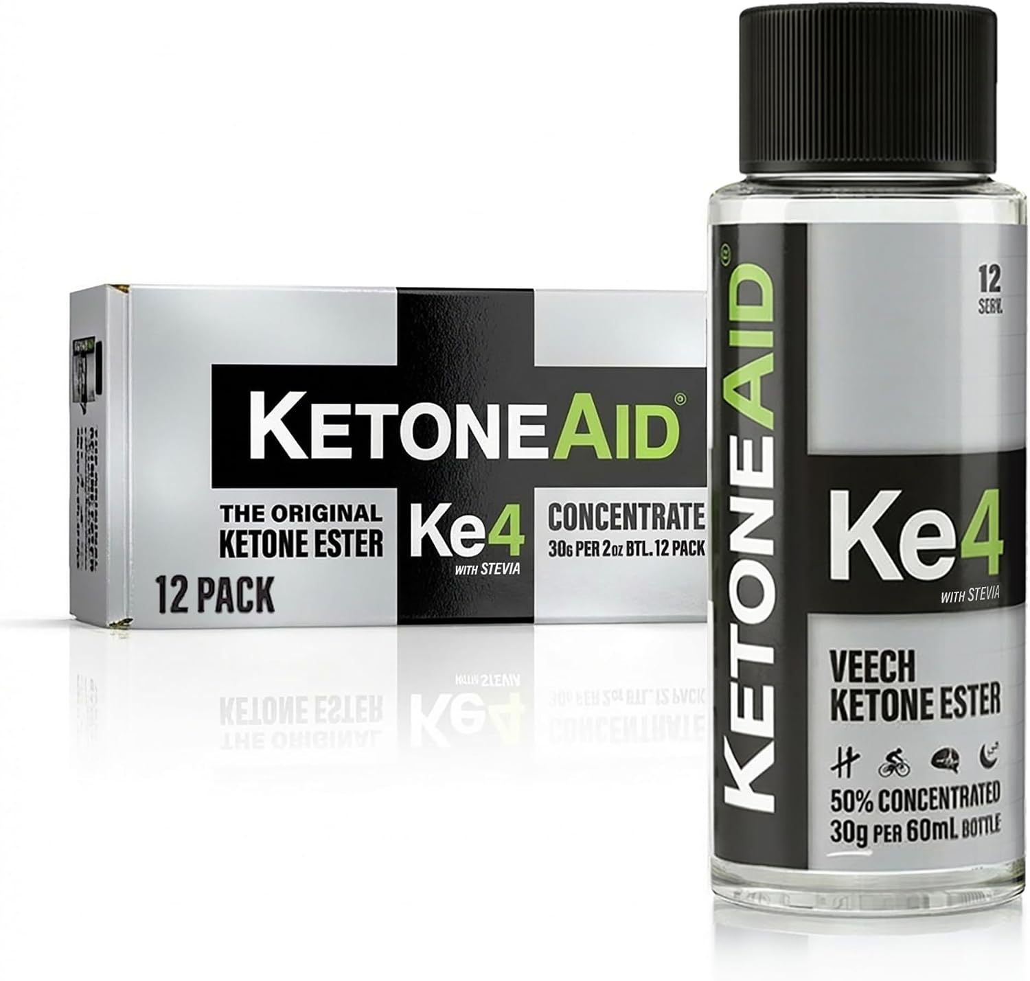 KetoneAid Ke4 Concentrado de Éster de Cetona - 36 porciones
