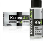 KetoneAid Ke4 Éster de Cetonas Concentrado | Sin Sales, Sin Azúcar, Sin Cafeína | D-BHB Exógeno | 12 Porciones