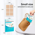 Vitaxpach Recovery Patches - 48 Parches, Ingredientes 100% Naturales - Despierta Renovado, Parches Adhesivos Hidrorepelentes y Respetuosos con la Piel - Aplicar Antes de Beber
