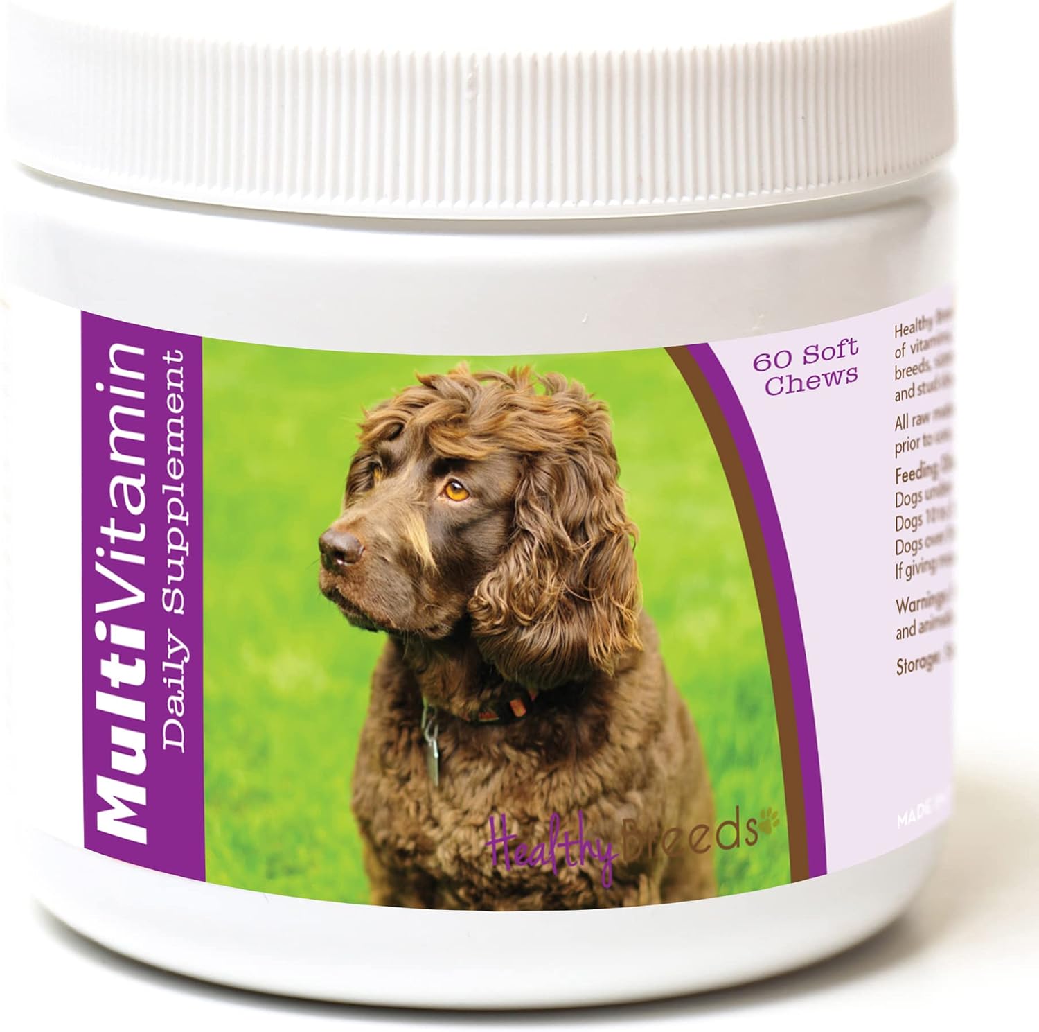 Healthy Breeds Boykin Spaniel Multivitamínico en Comprimidos Masticables 60 uds.