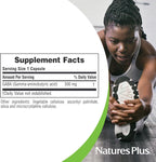 NaturesPlus PRO GABA 500 mg - 60 Cápsulas - No GMO, Vegano, Sin Gluten - 60 Dosis
