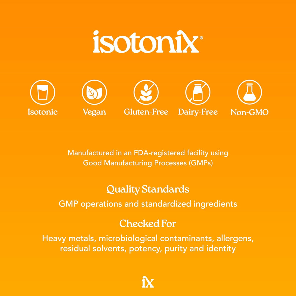 Isotonix Vitamin C Powder – 500 mg Vitamina C Tamponada con Beta Caroteno y Potasio, 90 porciones