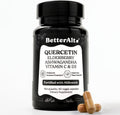 Better Alt 100mg Quercetin Capsules con Saúco, Ashwagandha y 9 Hierbas Potentes