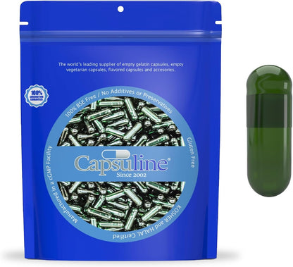 Capsuline Cápsulas Vegetarianas Vacías – Certificaciones: Non-GMO, Kosher, Halal, sin gluten y sin alérgenos. – Image 10