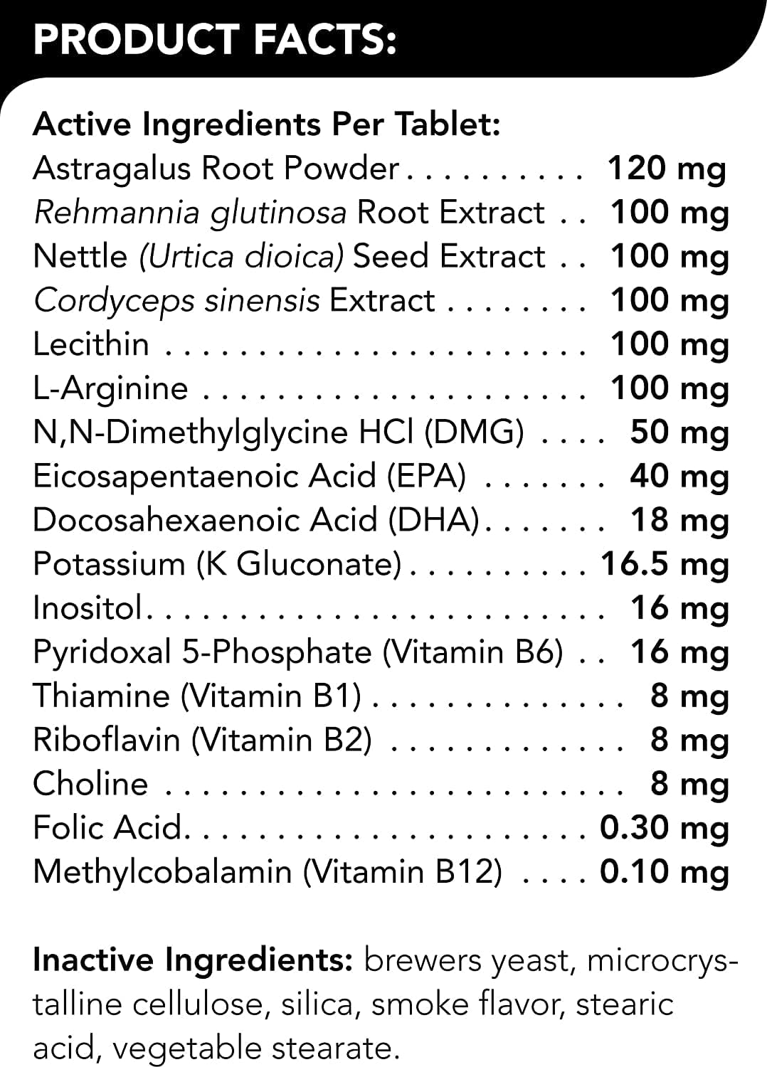 VetriScience Kidney Health - Comprimidos masticables para perros, 60 unidades