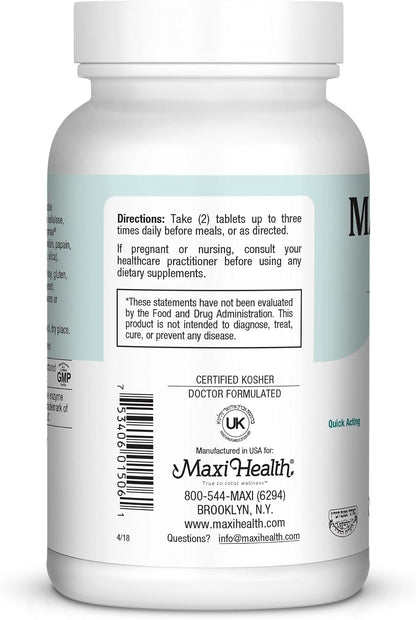 Maxi Health Stress Relief & Mood Support – – Fácil de tragar: Tabletas pequeñas y lisas, cómodas de ingerir. – Image 4