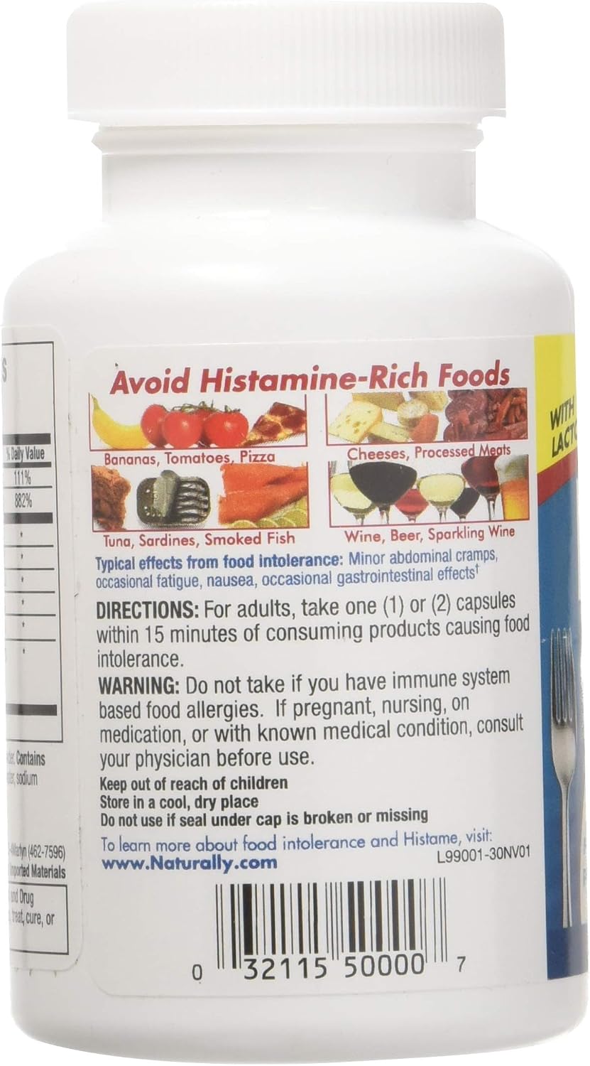 Histame Food Intolerance Support - 30 Cápsulas