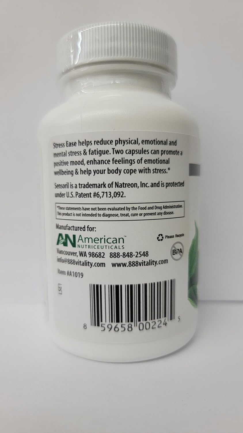 Stress Ease – L-Theanine & Adaptogen Complex for Stress Balance