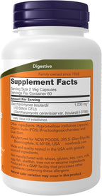 NOW Foods Saccharomyces Boulardii 5000 millones UFC Probiótico, 120 Cápsulas Vegetales