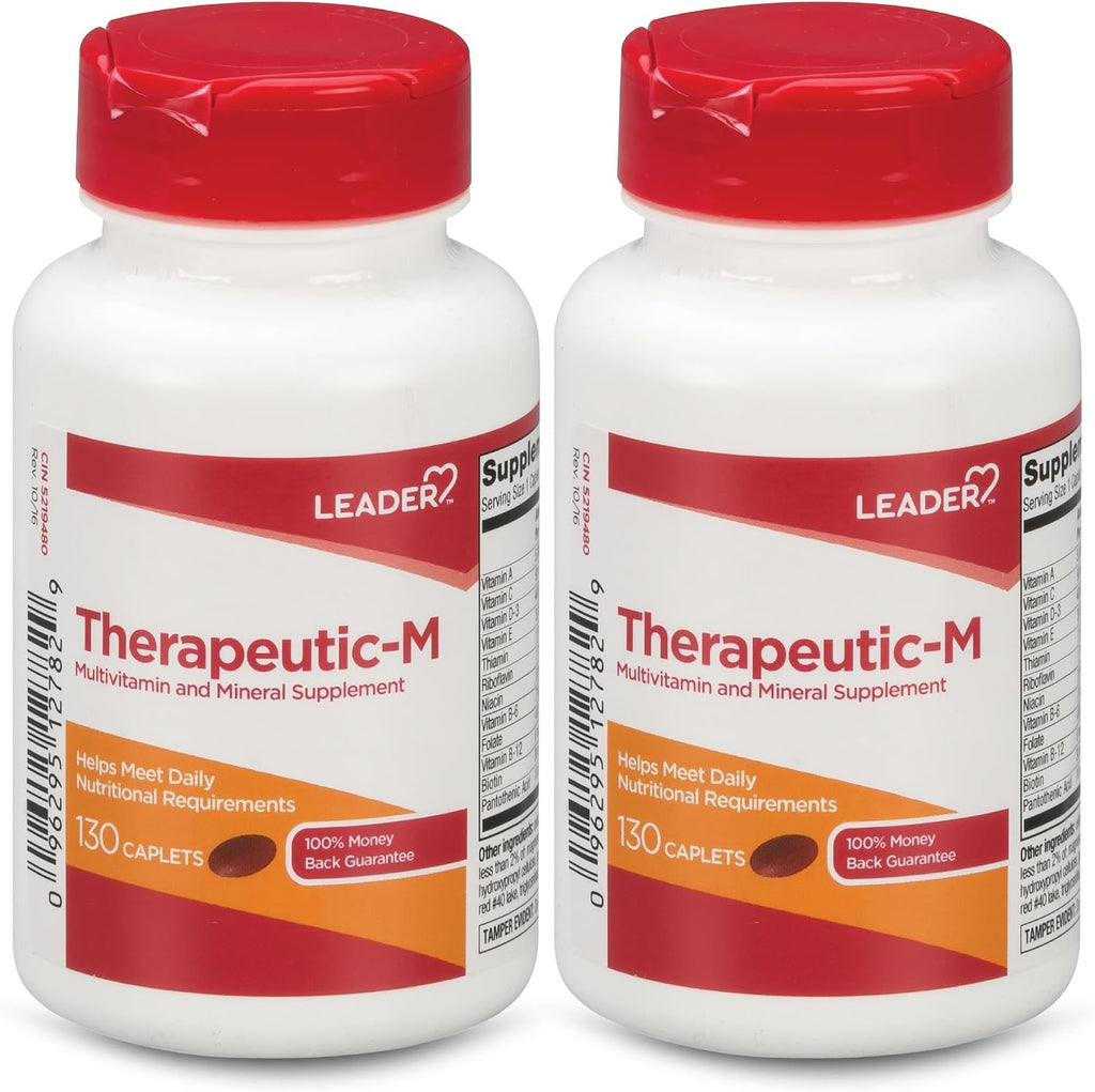 Leader Therapeutic-M Multivitamínico y Mineral - 130 Comprimidos