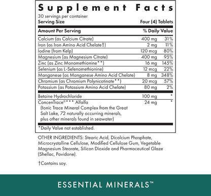 Michael's Health Minerales Esenciales - 120 – Yodo: Favorece la producción normal de hormonas tiroideas y el – Image 4
