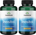 Swanson Inositol 650 mg - 100 Cápsulas (Pack de 2)