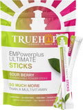 Truehope EMPowerplus Ultimate Multivitamin Nootropic Pouches con Inositol - 30 Sobres (Sour Berry)