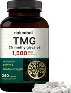 NatureBell TMG 1500mg, 240 Cápsulas - Betaina Anhidra Trimetilglicina