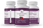 Pure Original Ingredients Camu Camu Berry (100 Cápsulas) Siempre Puro, Sin Aditivos ni Rellenos, Verificado en Laboratorio