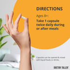 NuBest Doctor Taller Fórmula Premium para la Fortaleza Ósea - Apoya la Inmunidad y el Desarrollo - con Calcio, Vitaminas, Aminoácidos y Hierbas - para Niños (8+) y Adolescentes - Pack de 2 | 2 Meses de Suministro