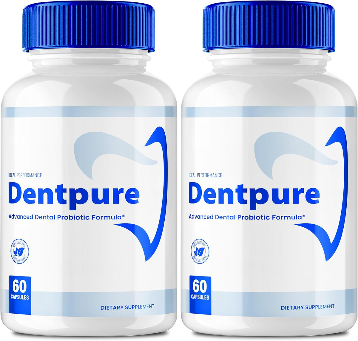 Dentpure Probióticos Orales para Dientes y Encías, Cápsulas - Máxima Potencia, Fórmula Avanzada Natural para Aliento Fresco – Image 1
