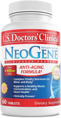 U.S. Doctors’ Clinical NeoGene – Healthy Aging Supplement with Mood, Cognition, and Heart Health Support (60 tablets)