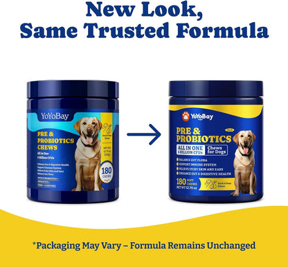 YoYoBay Probióticos para Perros - 6B UFC, – Apoyo al sistema inmunitario: Un intestino sano es la base de unas – Image 2
